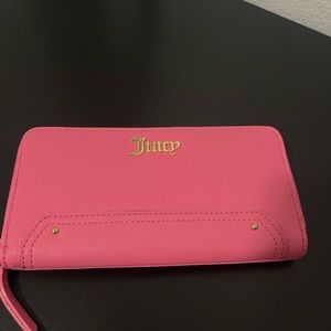 Large Bubblegum Pink Juicy Wallet